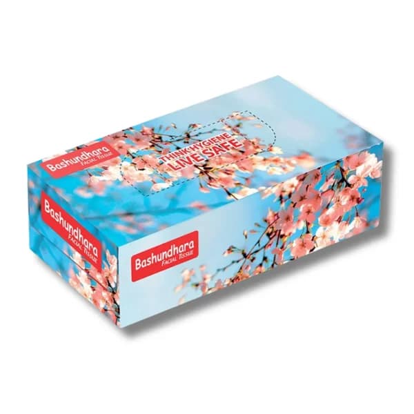 বসুন্ধরা ফেসিয়াল টিস্যু ১৫০ | Bashundhara facial tissue 150