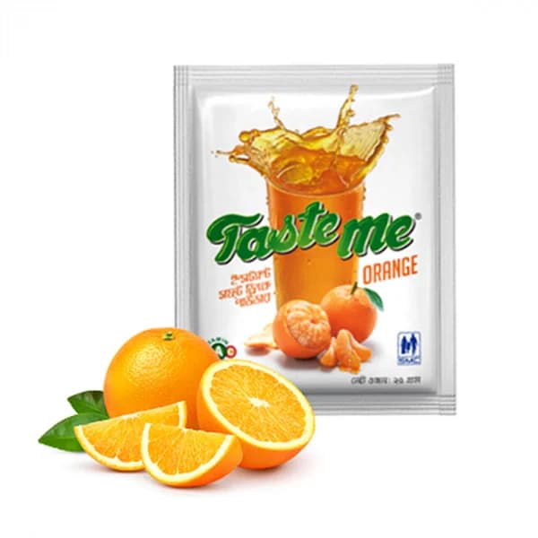 অরেঞ্জ টেস্ট মি সফট ড্রিংক পাউডার | Orange test me soft drink powder